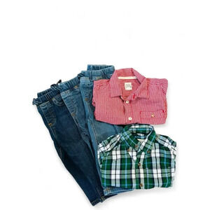 Gap Children's Place Jumping Beans Boys Bundle Button Down Jeans 18 months